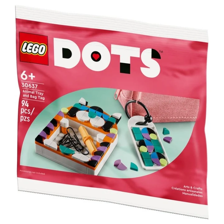 lego dots 30637 Tier-Ablageschale & Taschenanhänger