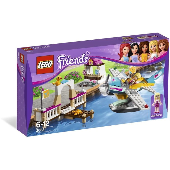 LEGO Friends 3063 Flugschule mit Wasserflugzeug Bild 2