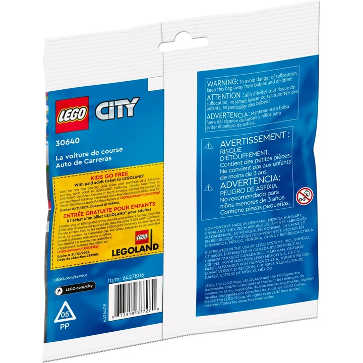 LEGO City 30640 Rennauto Bild 3