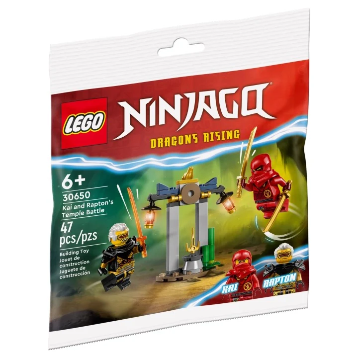lego ninjago 30650 Kais und Raptons Duell im Tempel