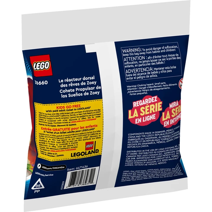 LEGO Dreamzzz 30660 Zoeys Traumraketenrucksack &amp; Z-Blobs und Bunchus Flucht vor der Spinne Bild 3