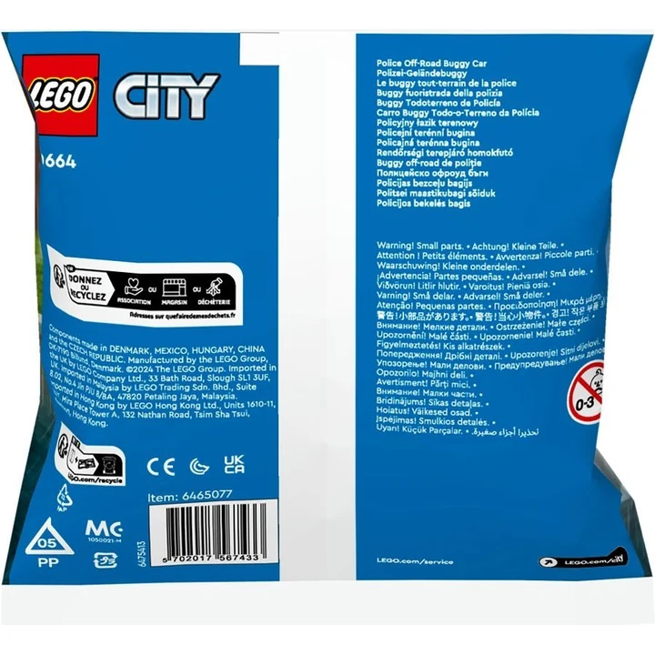 LEGO City 30664 Polizei-Geländebuggy Bild 2