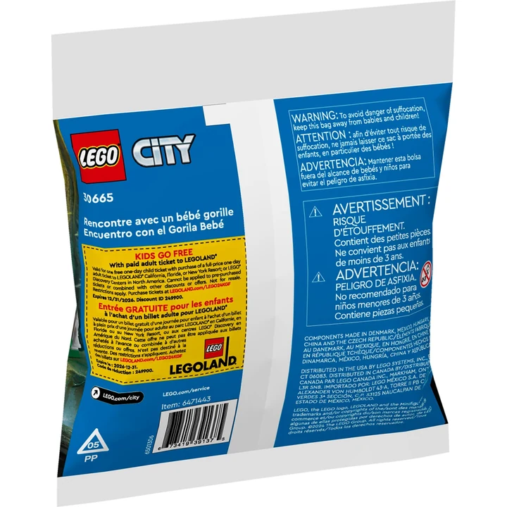 LEGO City 30665 Dschungelforscher mit Baby-Gorilla Bild 3