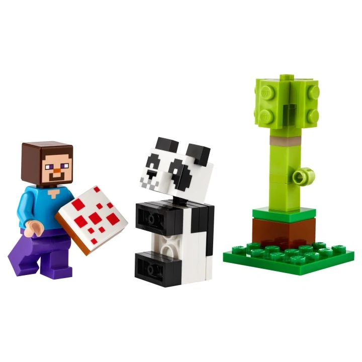 lego minecraft 30672 Steve mit Baby-Panda
