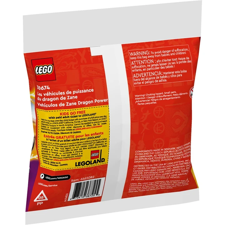 LEGO Ninjago 30674 Zanes Drachenpower-Fahrzeuge Bild 3