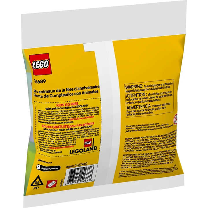 LEGO Creator 30689 Geburtstagspartytiere Bild 3