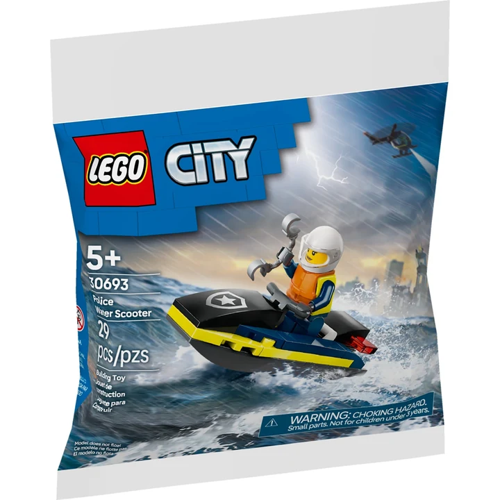 LEGO City 30693 Polizei Jetski Bild 2