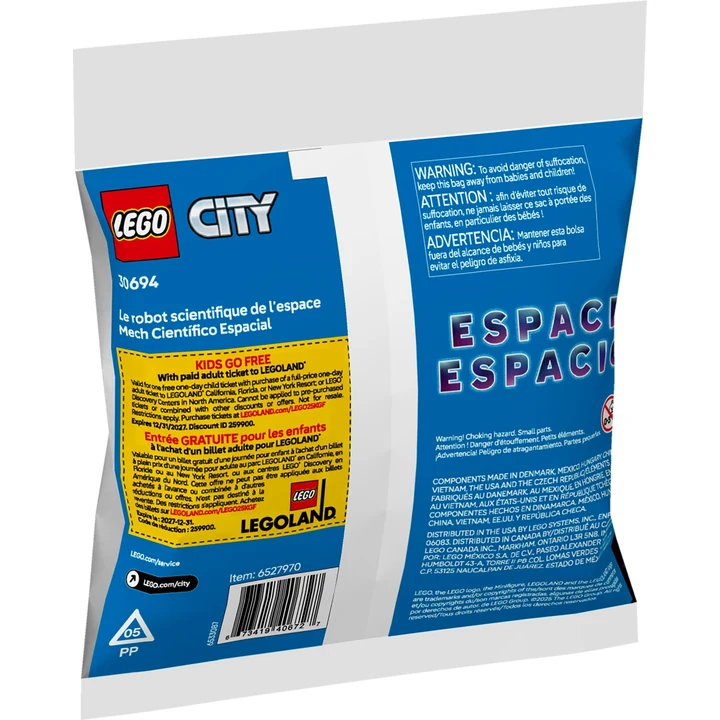 LEGO City 30694 Weltraumforscher-Mech Bild 3
