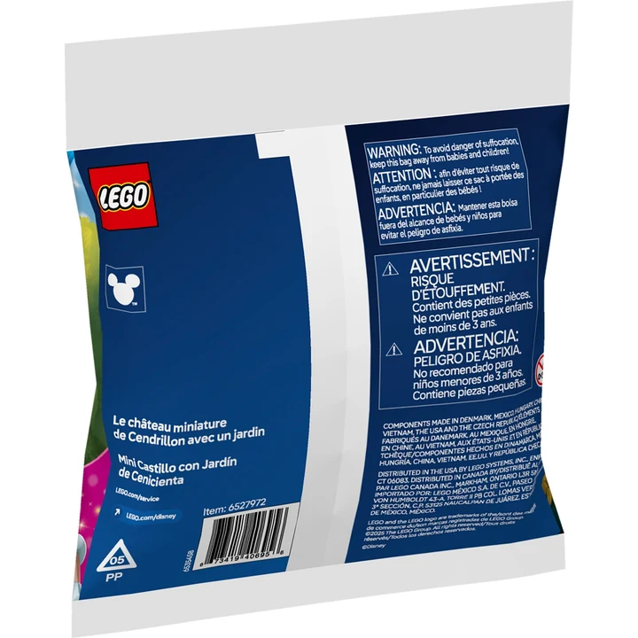 LEGO Disney 30695 Cinderellas Mini-Gartenschloss Bild 3