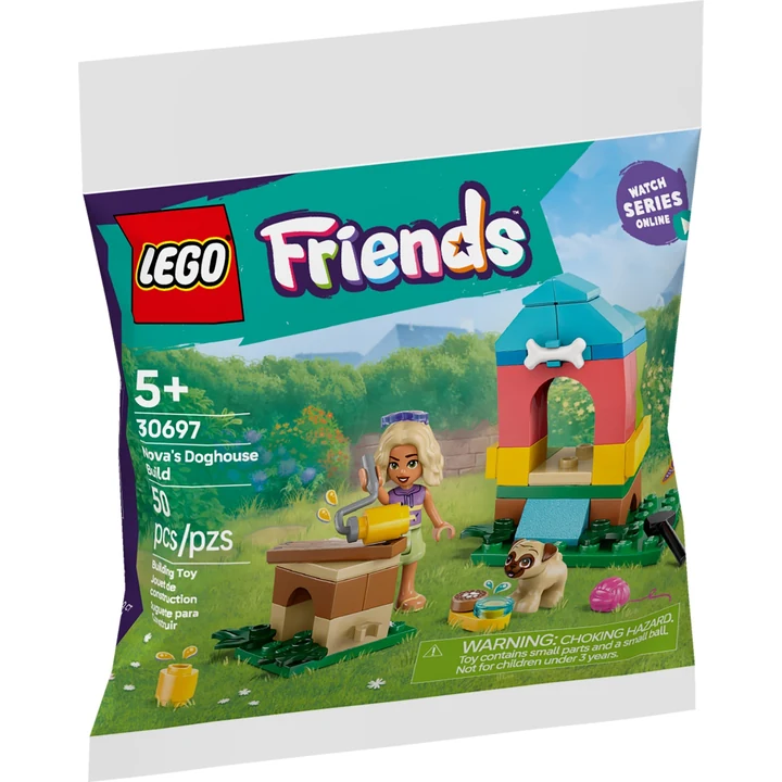 LEGO Friends 30697 Novas selbstgebaute Hundehütte Bild 2