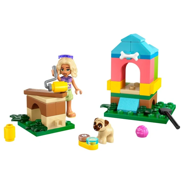 lego friends 30697 Novas selbstgebaute Hundehütte