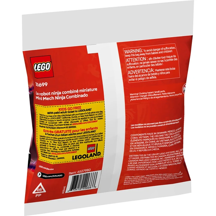 LEGO Ninjago 30699 Mini-Kombi-Mech der Ninja Bild 3