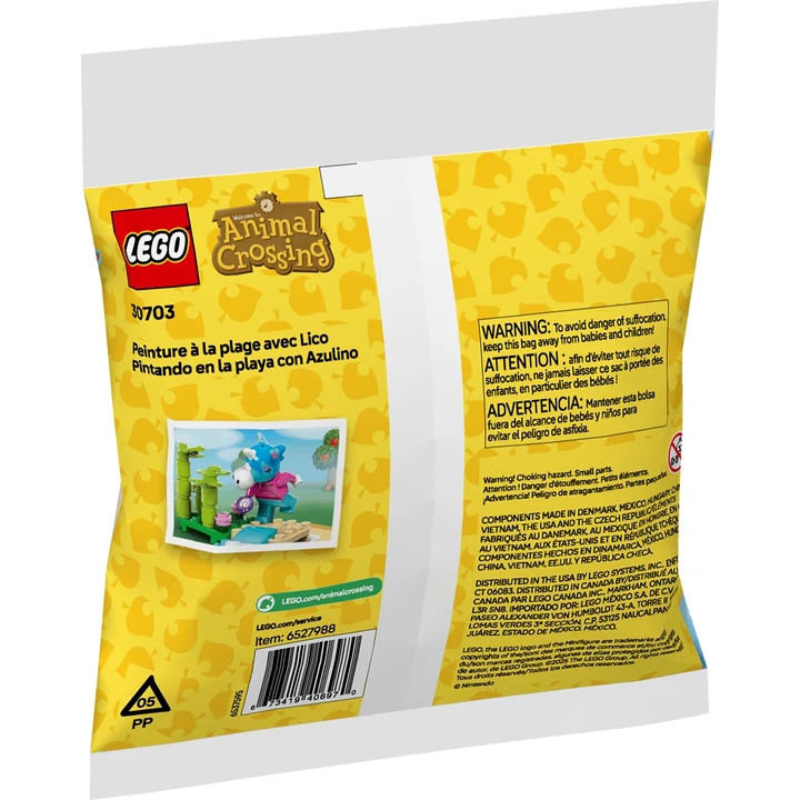 LEGO Animal Crossing 30703 Jimmys Strandgemälde Bild 5