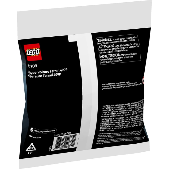 LEGO Speed Champions 30709 Ferrari 499P Supersportwagen Bild 4