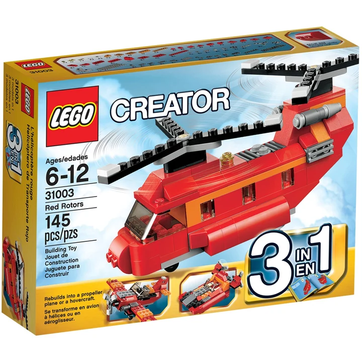 LEGO Creator 31003 Roter Helikopter Bild 2