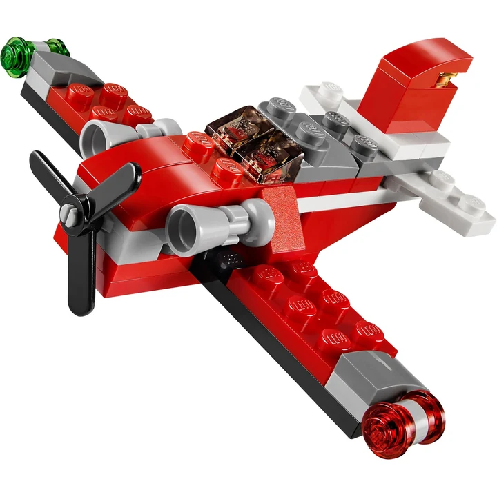 LEGO Creator 31013 Roter Hubschrauber Bild 4