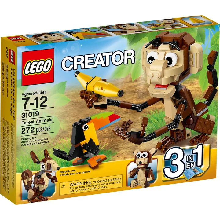 LEGO Creator 31019 Urwald Tiere Bild 2