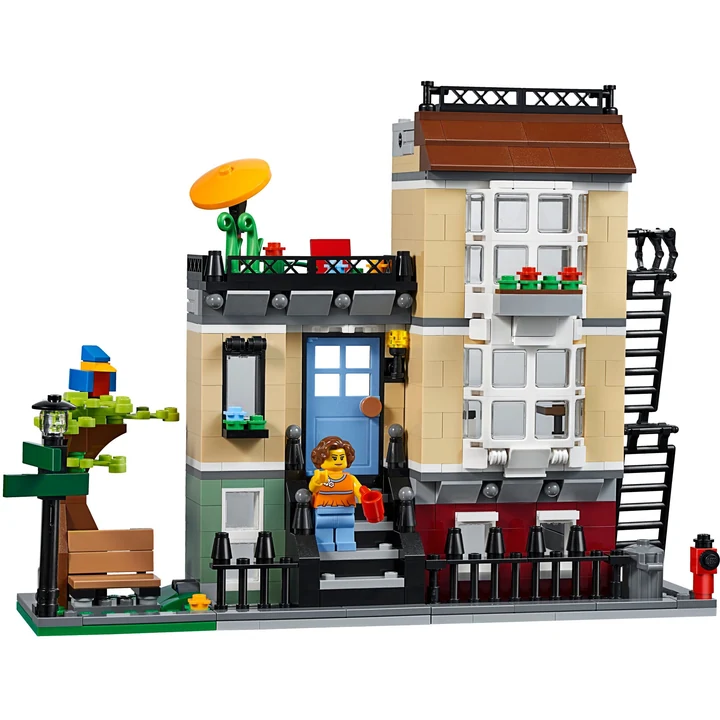 LEGO Creator 31065 Stadthaus an der Parkstraße Bild 4