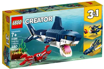 Lego Bewohner der Tiefsee