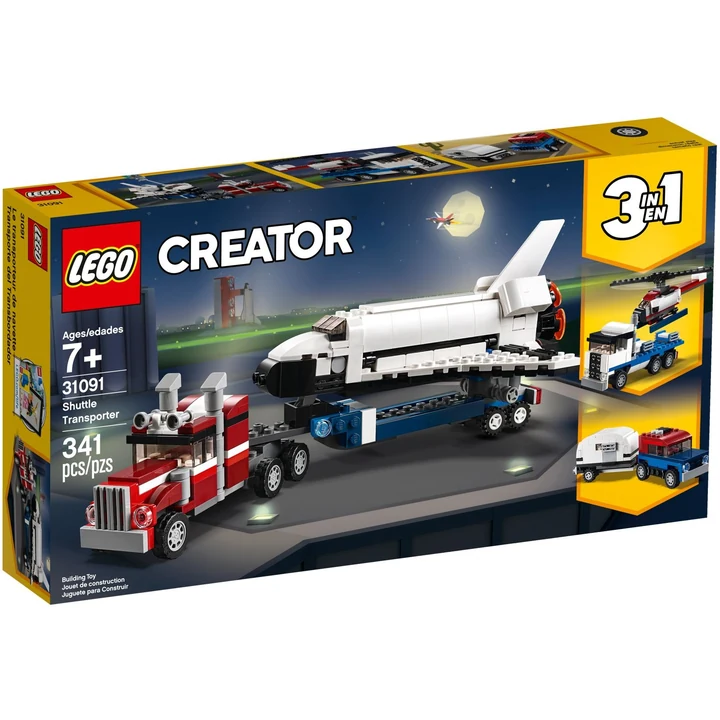 LEGO Creator 31091 Transporter für Space Shuttle Bild 2