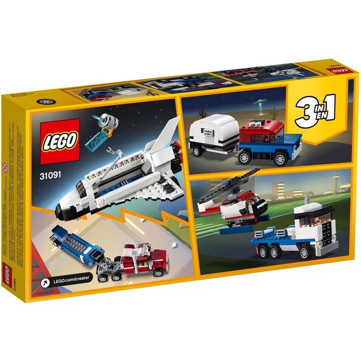 LEGO Creator 31091 Transporter für Space Shuttle Bild 8