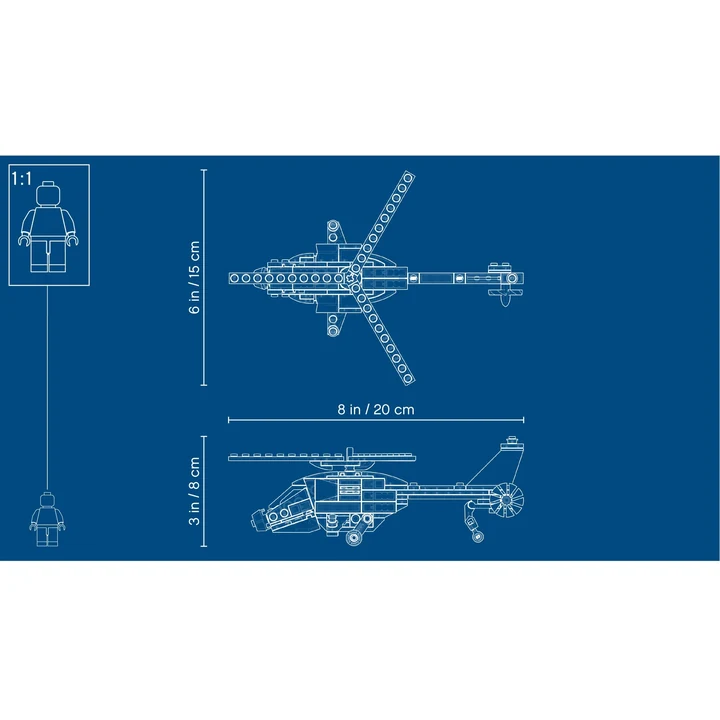 LEGO Creator 31092 Hubschrauber-Abenteuer Bild 6