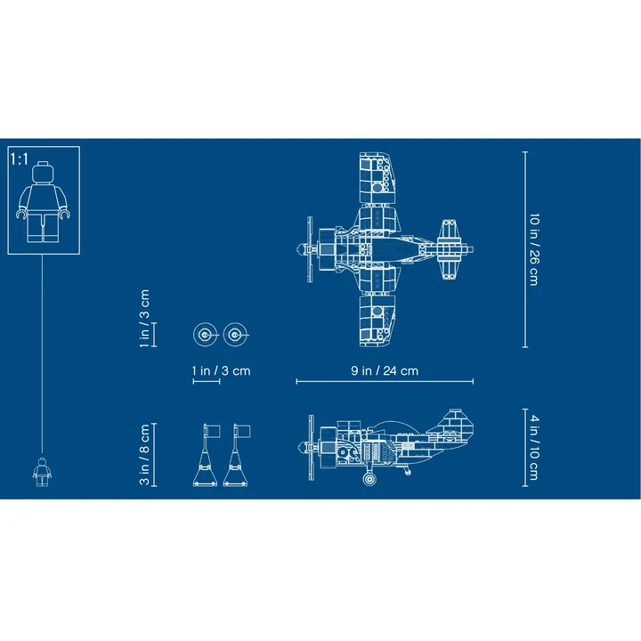 LEGO Creator 31094 Rennflugzeug Bild 6