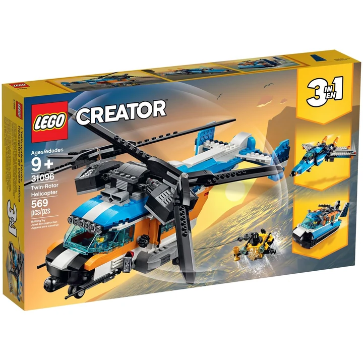 LEGO Creator 31096 Doppelrotor-Hubschrauber Bild 2