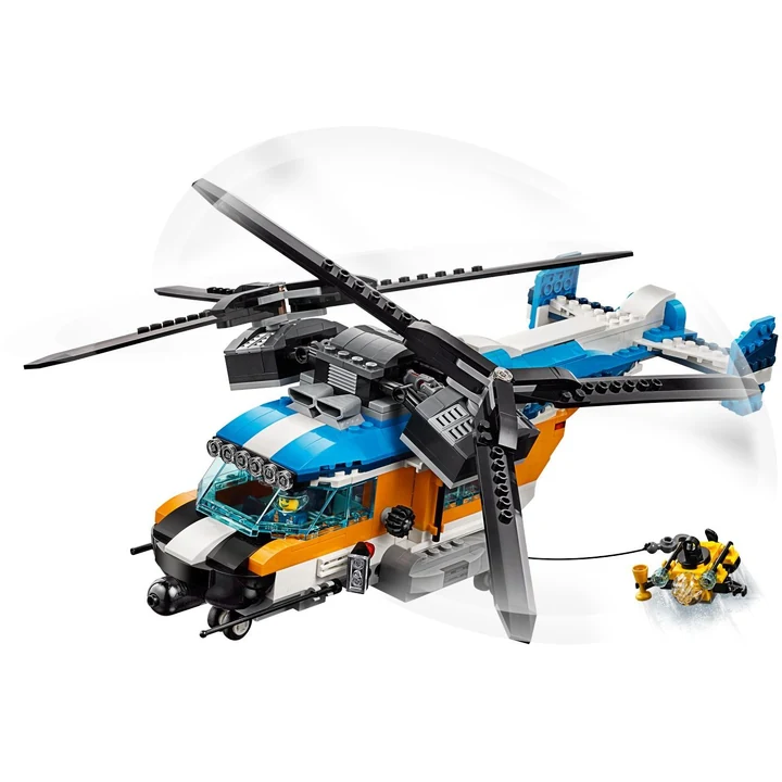 LEGO Creator 31096 Doppelrotor-Hubschrauber Bild 3
