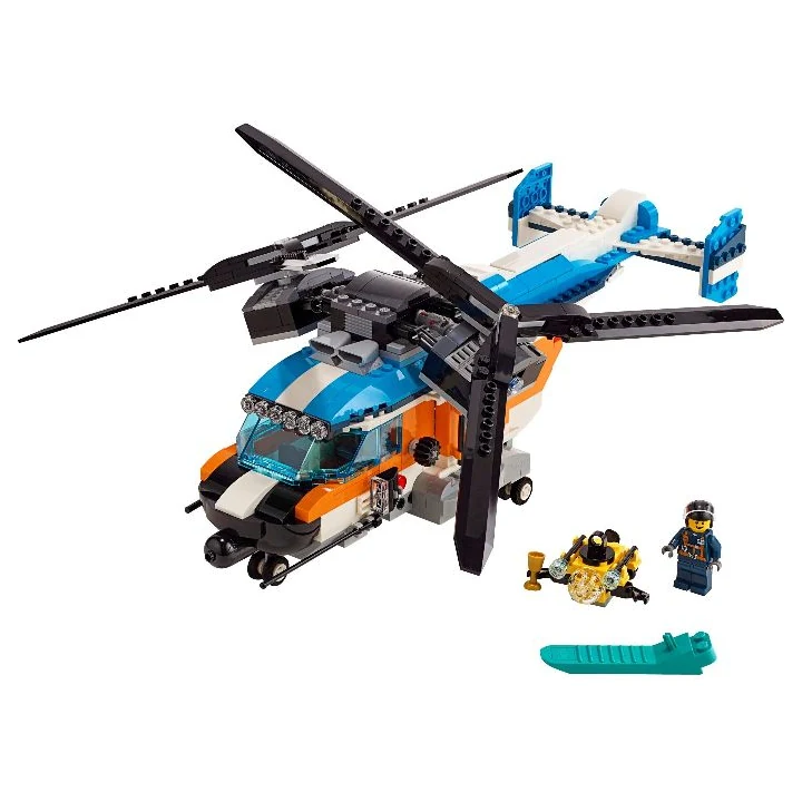 lego creator 31096 Doppelrotor-Hubschrauber