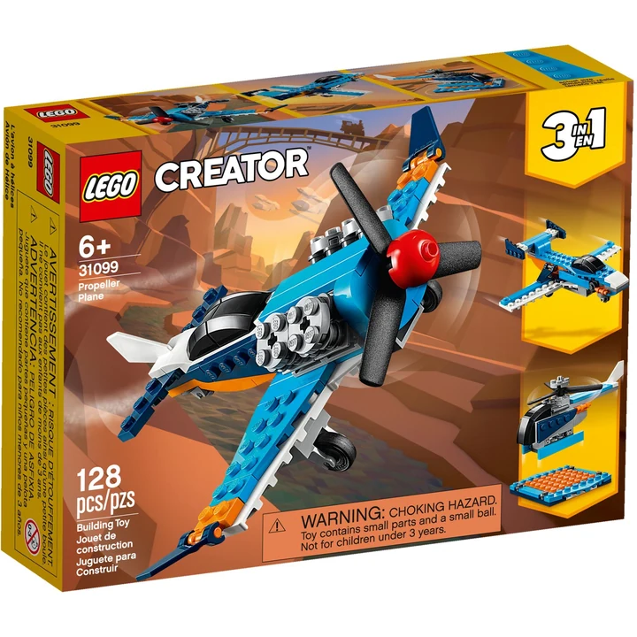 LEGO Creator 31099 Propellerflugzeug Bild 2