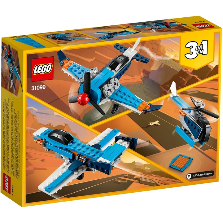 LEGO Creator 31099 Propellerflugzeug Bild 5