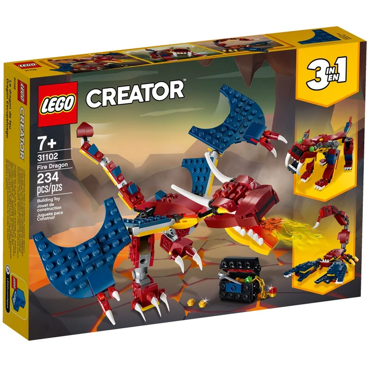 LEGO Creator 31102 Feuerdrache Bild 2