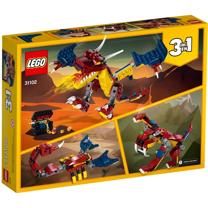 LEGO Creator 31102 Feuerdrache Bild 5