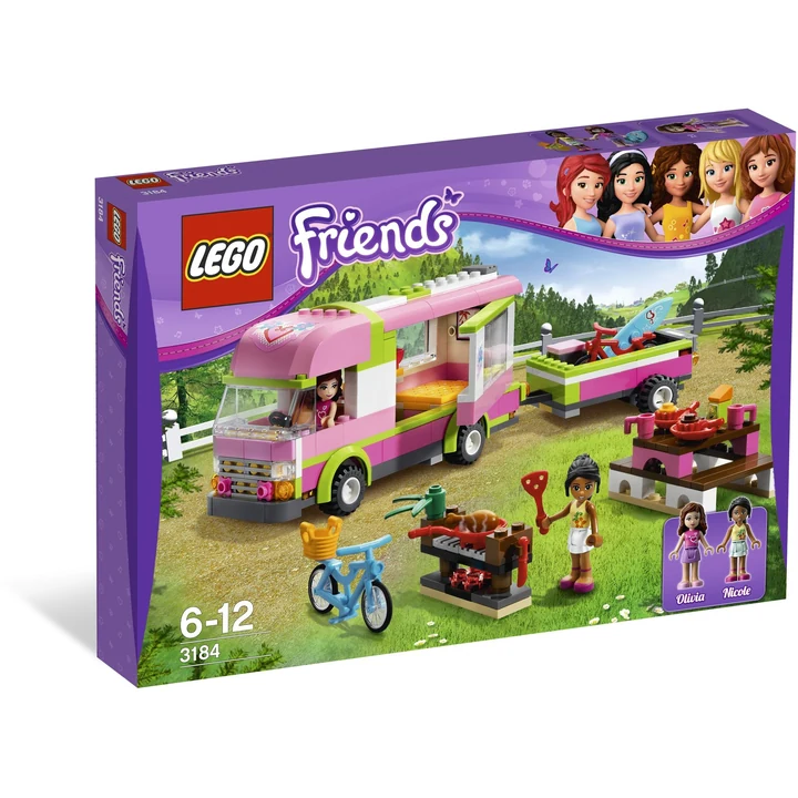 LEGO Friends 3184 Abenteuer Wohnmobil Bild 2