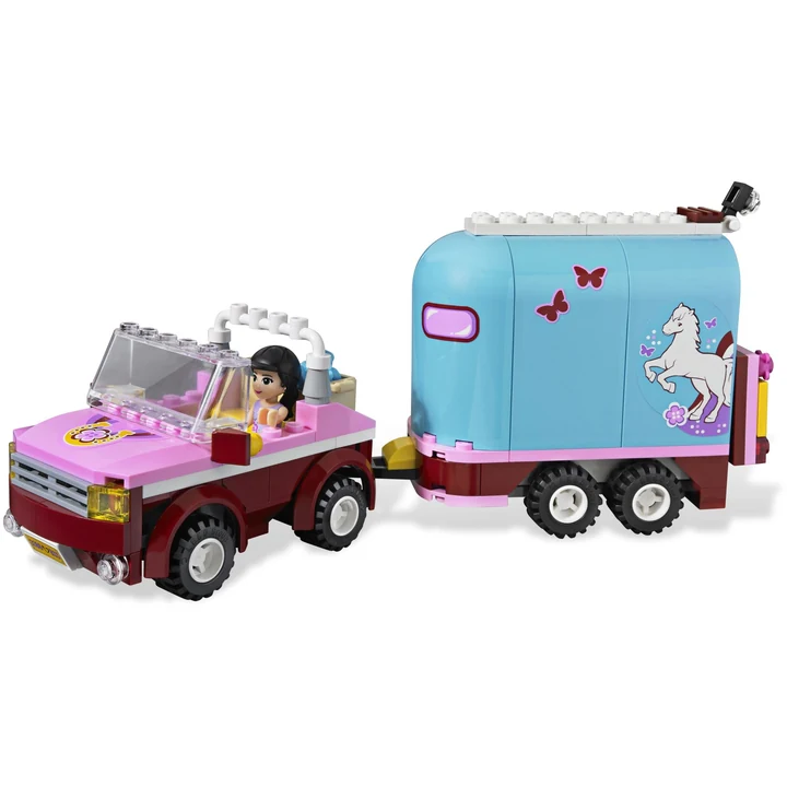 LEGO Friends 3186 Geländewagen mit Pferdeanhänger Bild 3