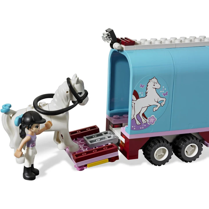 LEGO Friends 3186 Geländewagen mit Pferdeanhänger Bild 5