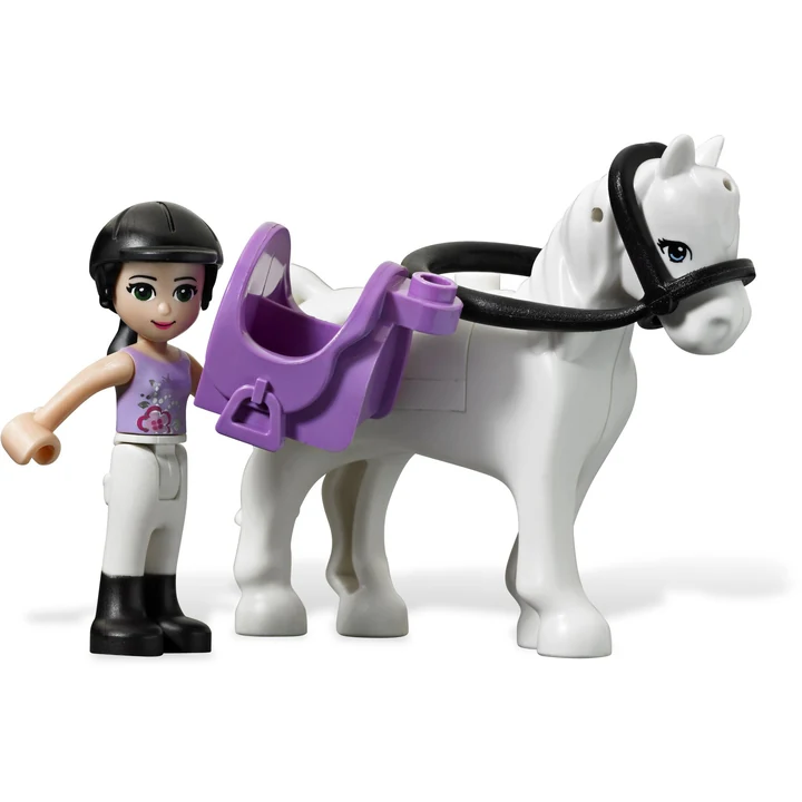 LEGO Friends 3186 Geländewagen mit Pferdeanhänger Bild 6