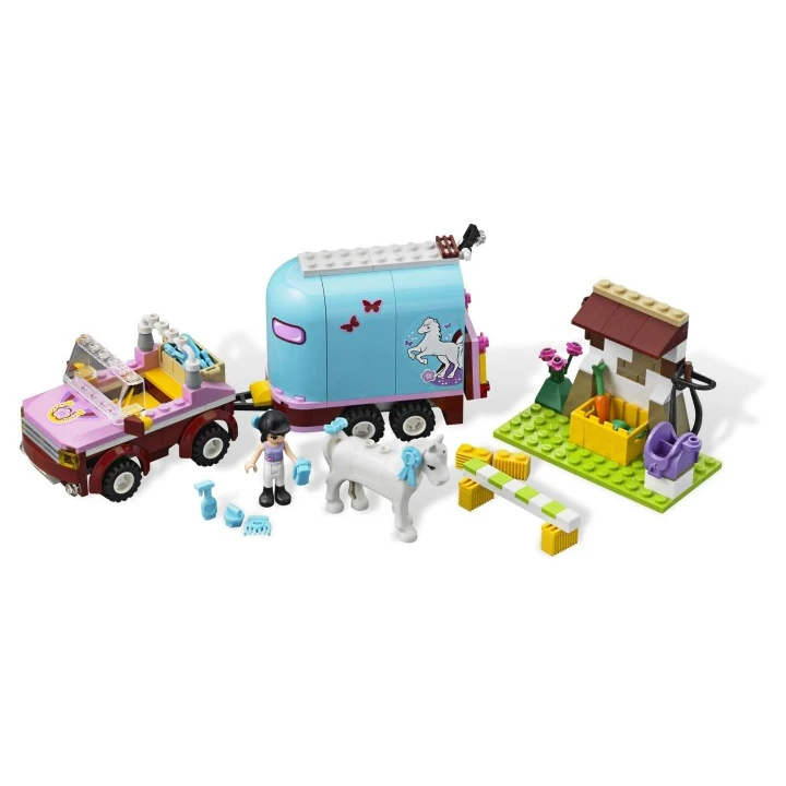 lego friends 3186 Geländewagen mit Pferdeanhänger