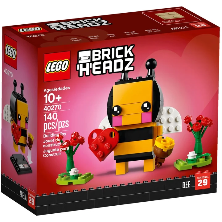 LEGO Brickheadz 40270 Valentinstags-Biene Bild 2