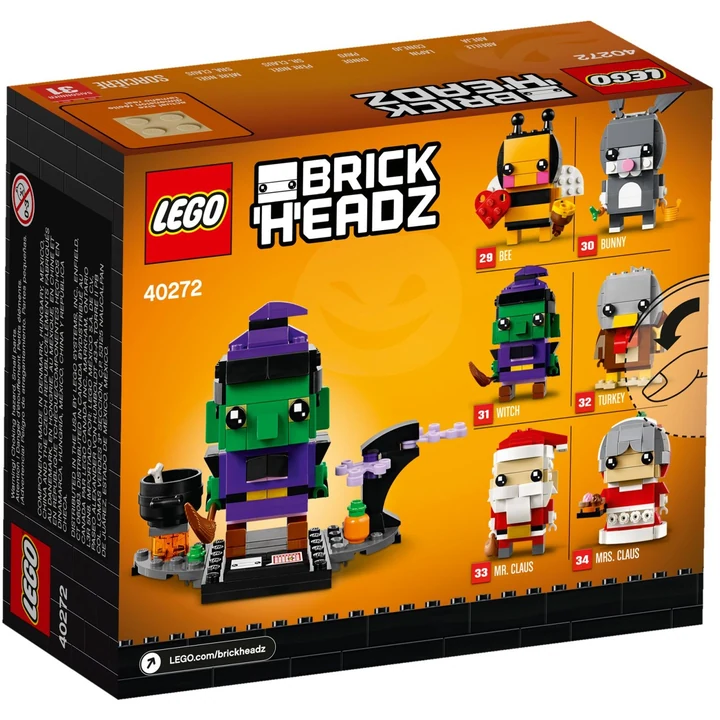 LEGO Brickheadz 40272 Halloween-Hexe Bild 4