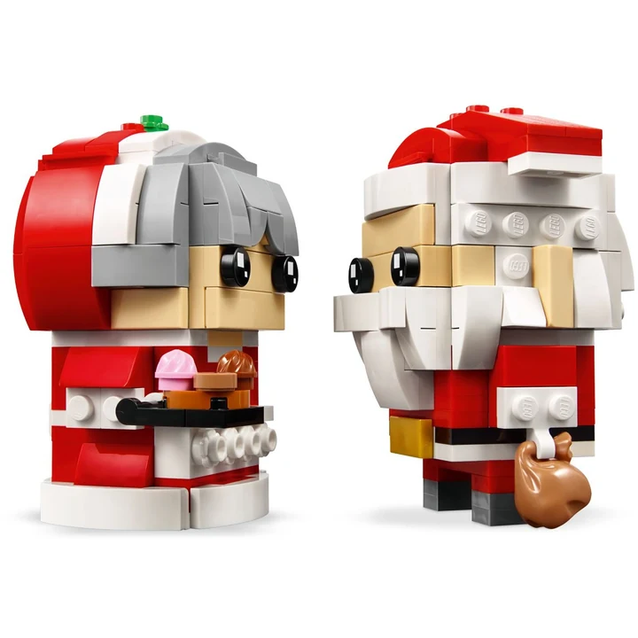 LEGO Brickheadz 40274 Herr und Frau Weihnachtsmann Bild 3