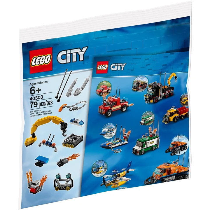LEGO City 40303 My City Erweiterungsset – Fahrzeuge Bild 2