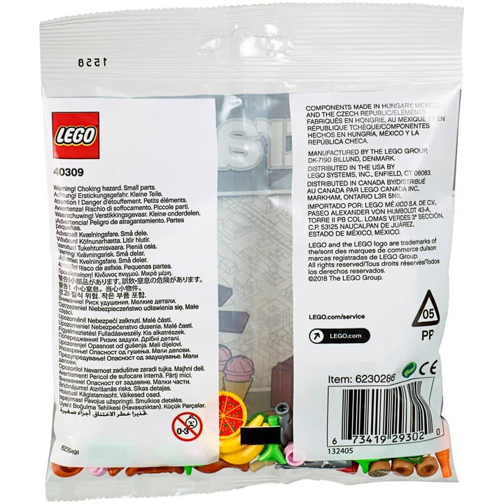 LEGO Verschiedenes 40309 xtra – LEGO Lebensmittel &amp; Speisenzubehör Bild 3