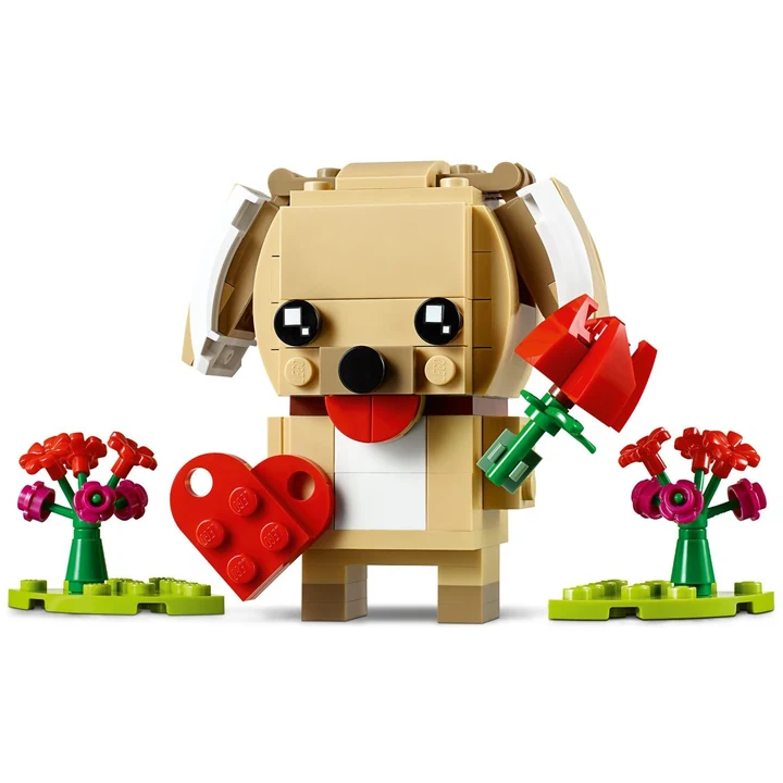 LEGO Brickheadz 40349 Valentinstag-Welpe Bild 3