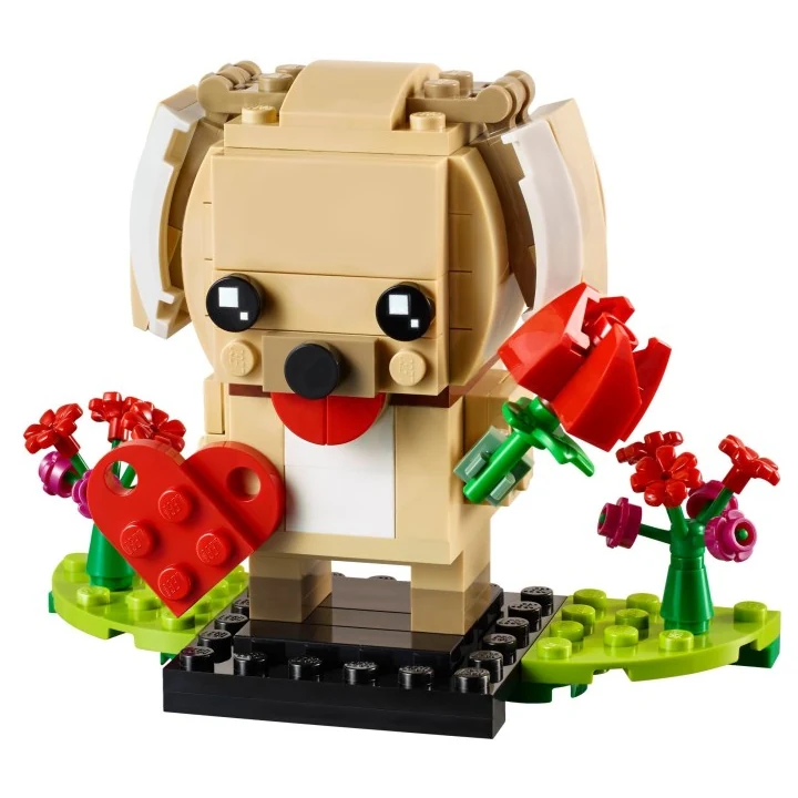 lego brickheadz 40349 Valentinstag-Welpe