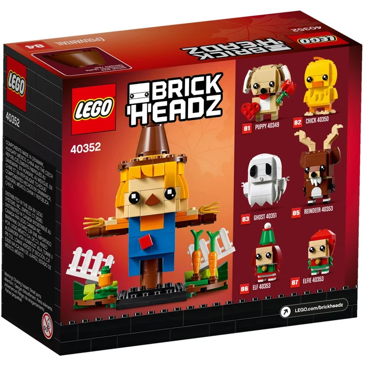 LEGO Brickheadz 40352 Erntedankfest-Vogelscheuche Bild 5