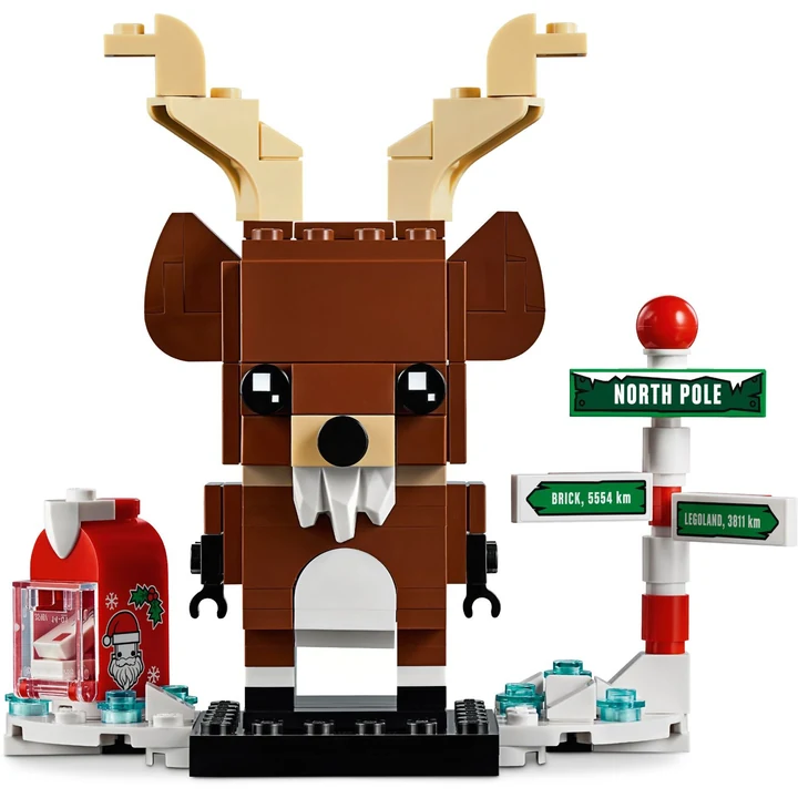 LEGO Brickheadz 40353 Rentier und Elfen Bild 4