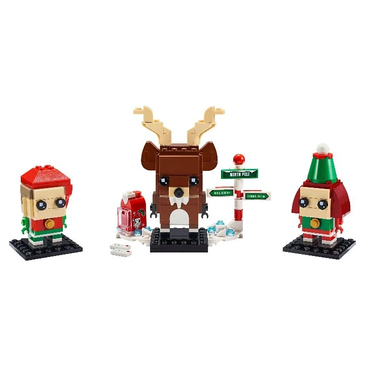 lego brickheadz 40353 Rentier und Elfen
