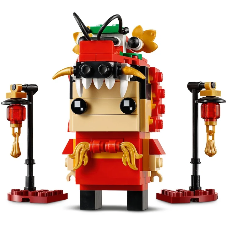 LEGO Brickheadz 40354 Drachentanz-Mann Bild 3